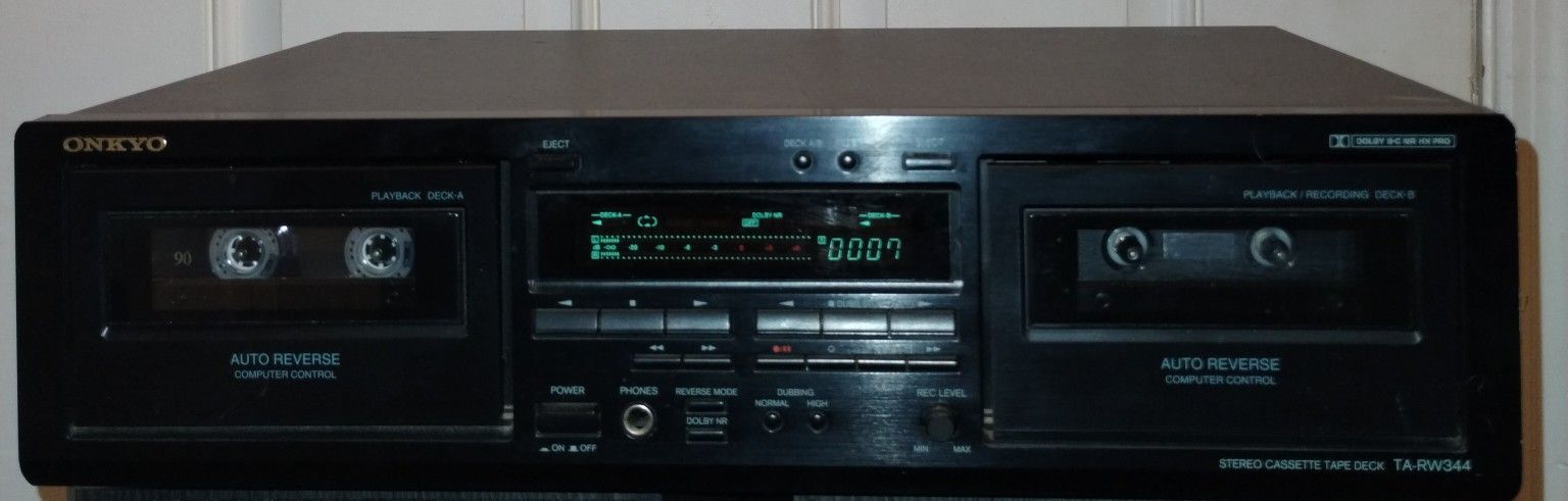 Onkyo Double Cassette Deck