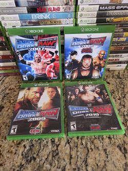 Smackdown Vs RAW Xbox 360 games