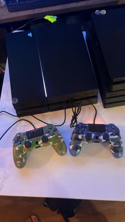 🎮⬛⭐ Playstation 4 Console PS4 controller Gift Bundle 2 Army CAMOUFLAGE wireless 2 player Fun Multiplayer