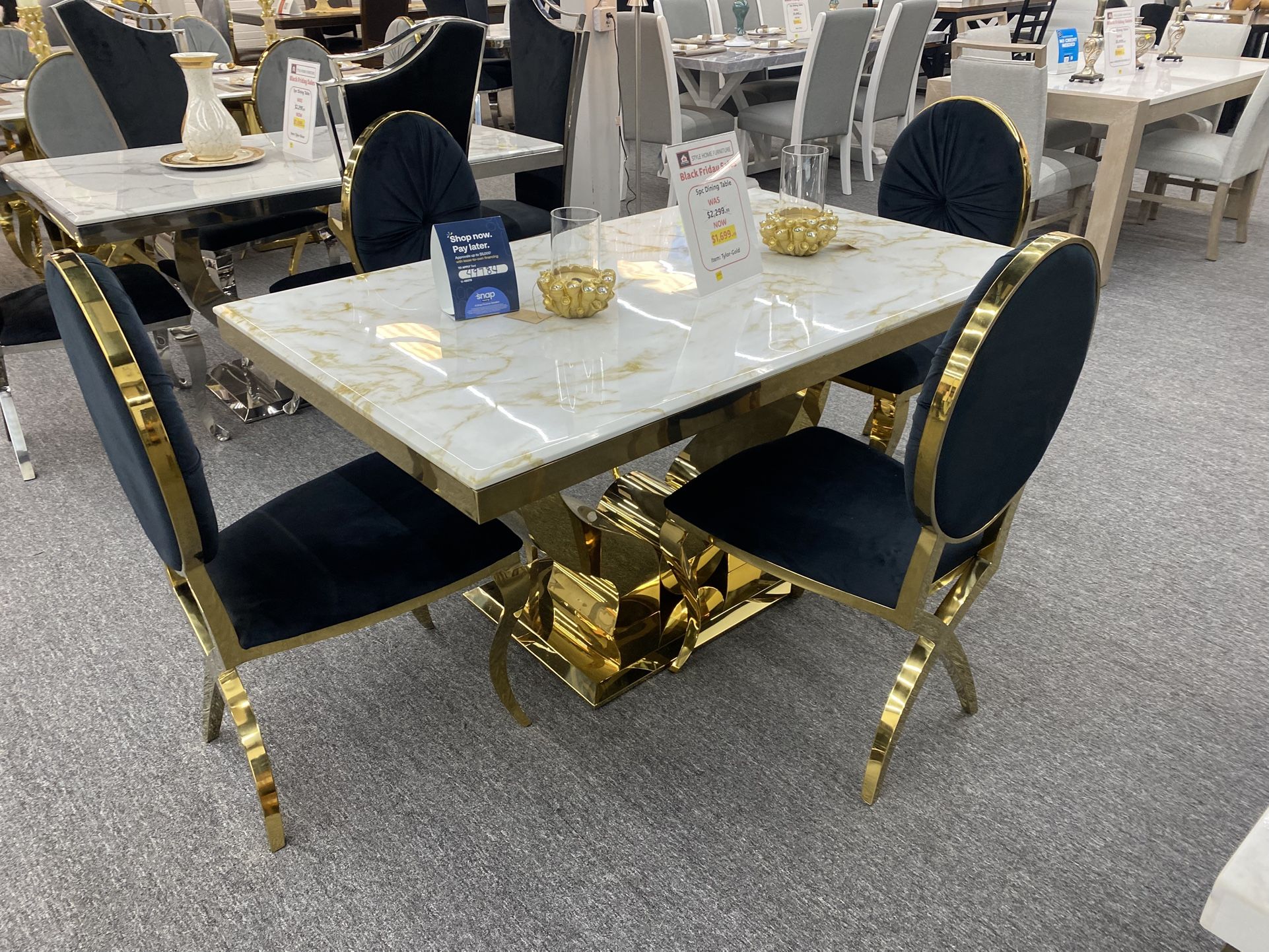 5pc Dinning Table Set $1,699