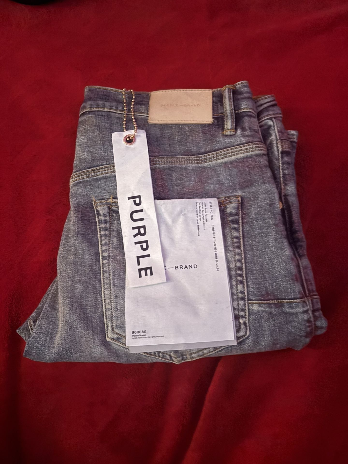 Size 34 Purple Jeans