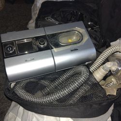 CPAP Mach. With Mask Adapter For Power . Never Used .