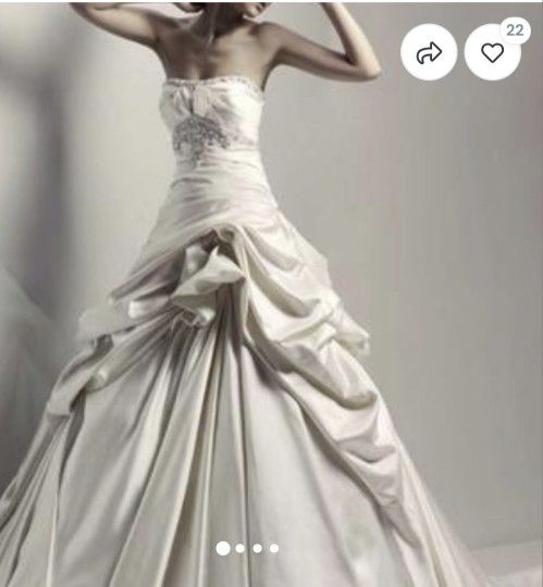 Bridal Wedding Dress + Custom Jumpsuit Bundle – Size 14 – Elegant, Romantic, Unique