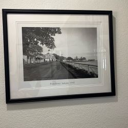 LAHAINA 1917 MATTED PICTURE