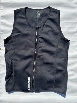 HEAD 1/2 Half Body Wetsuit Black Chest Zipper