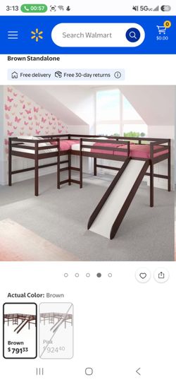 Loft double bed
