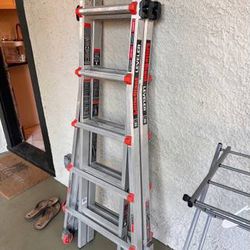 little giant leveling ladder