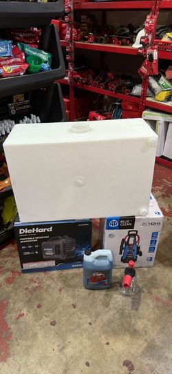Small car wash setup