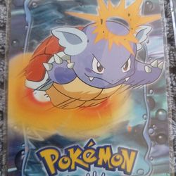 Topps pokemon  squirtle wartortle blastoise