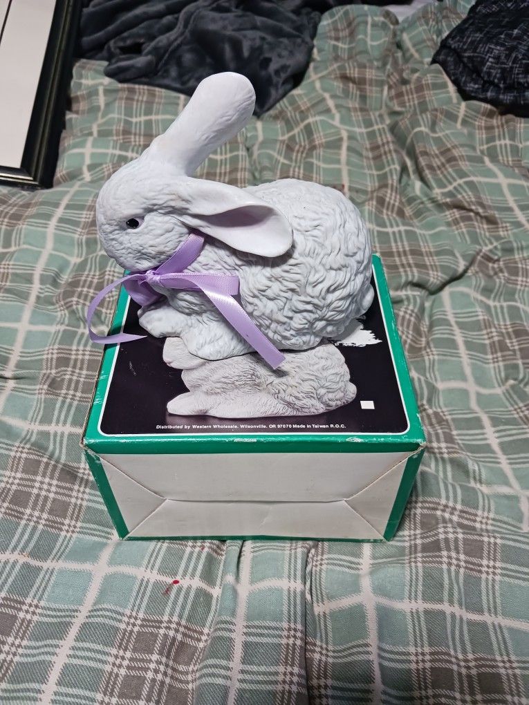 Vintage Porcelain Bunny
