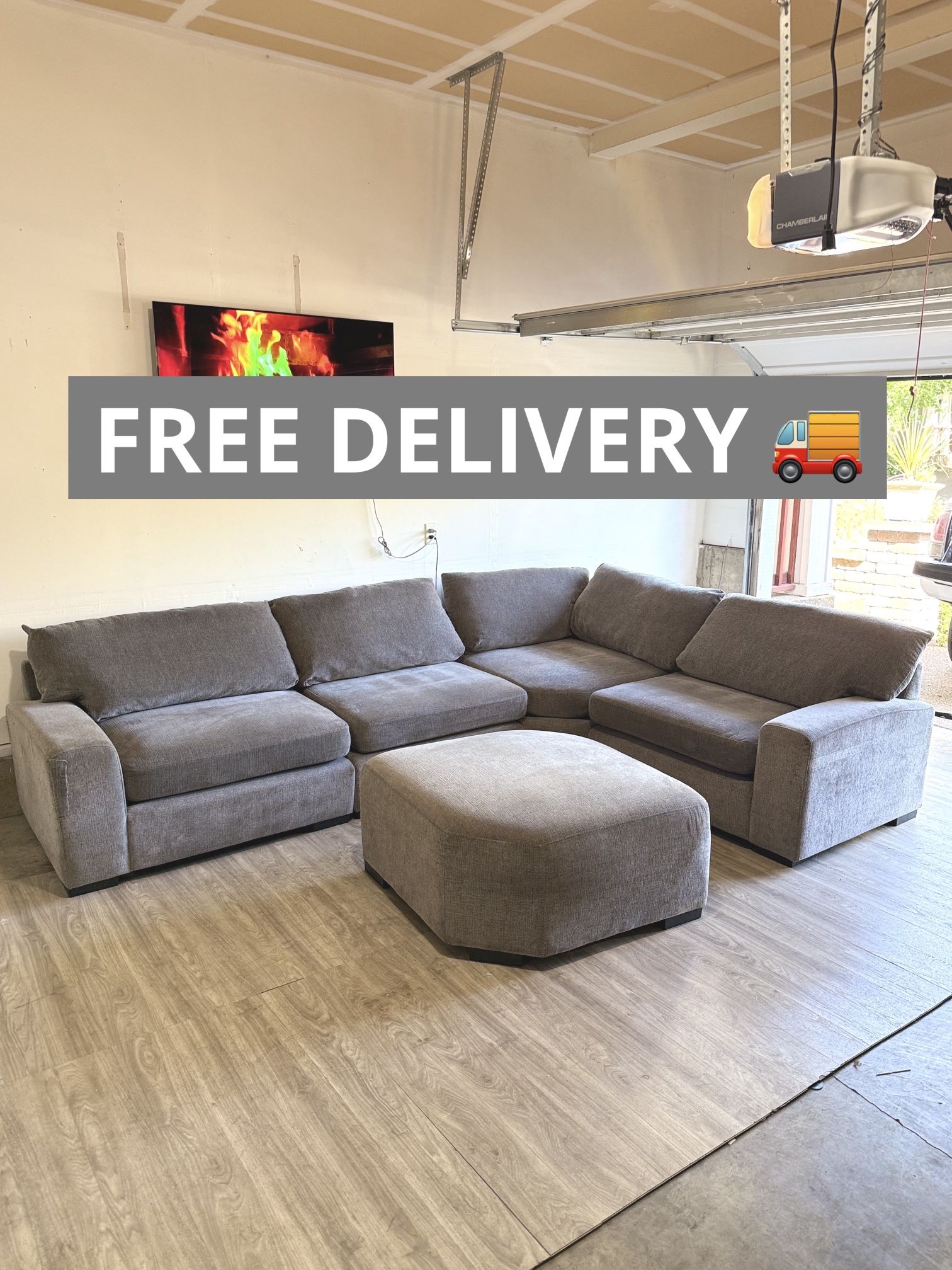 Fully Modular Sectional Couch ๐๏ธ- FREE DELIVERY ๐