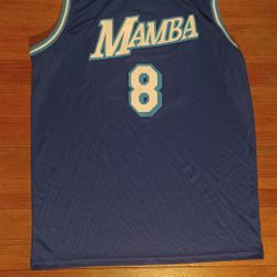 Kobe Bryant Men's Size 3 Xlarge Jersey Blue White Stitched Los Angeles Lakers 