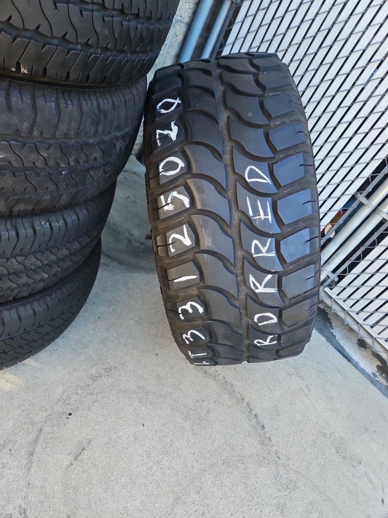 One 33/12/50/20 RDR MT Tire