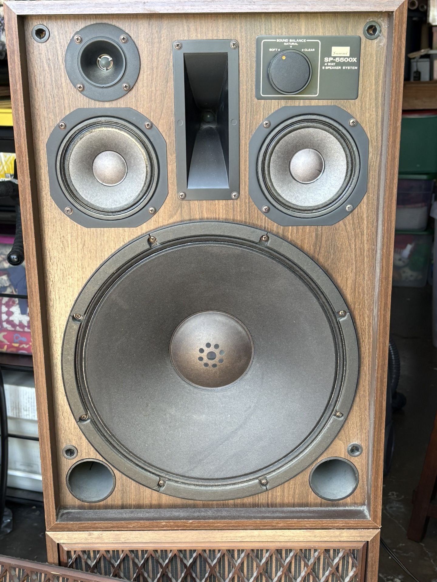 Sansui SP 5500x Way Speaker System