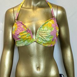 Floral Bikini Top 36DD