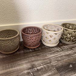 Ceramic Orchid Pots