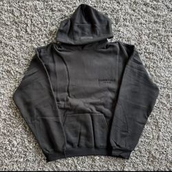 Black Essential Hoodie