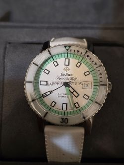 Zodiac Super Sea Wolf 40mm case Automatic movement Ref ZO9309