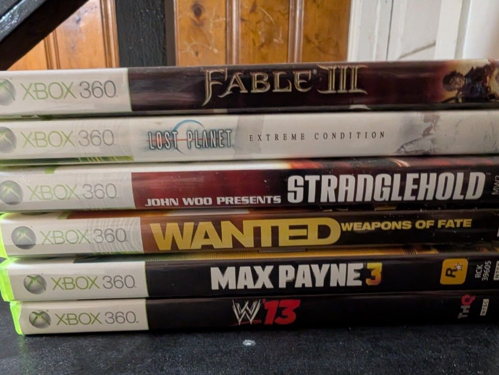 Xbox 360 Games Lot