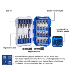 New Tool Bits Set 65 Pc