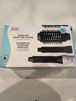 Bondi Boost Everlast Airstyler System 6-in-1 Dryer Styler New