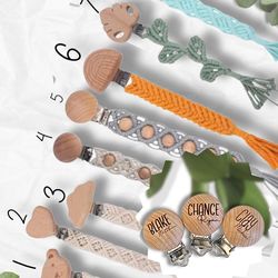 Personalized Pacifier Clips – Bundle Deal (3 for $25)