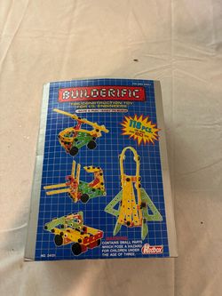 Builderific Construction Toy Bulk Lot – Hundreds of Pieces