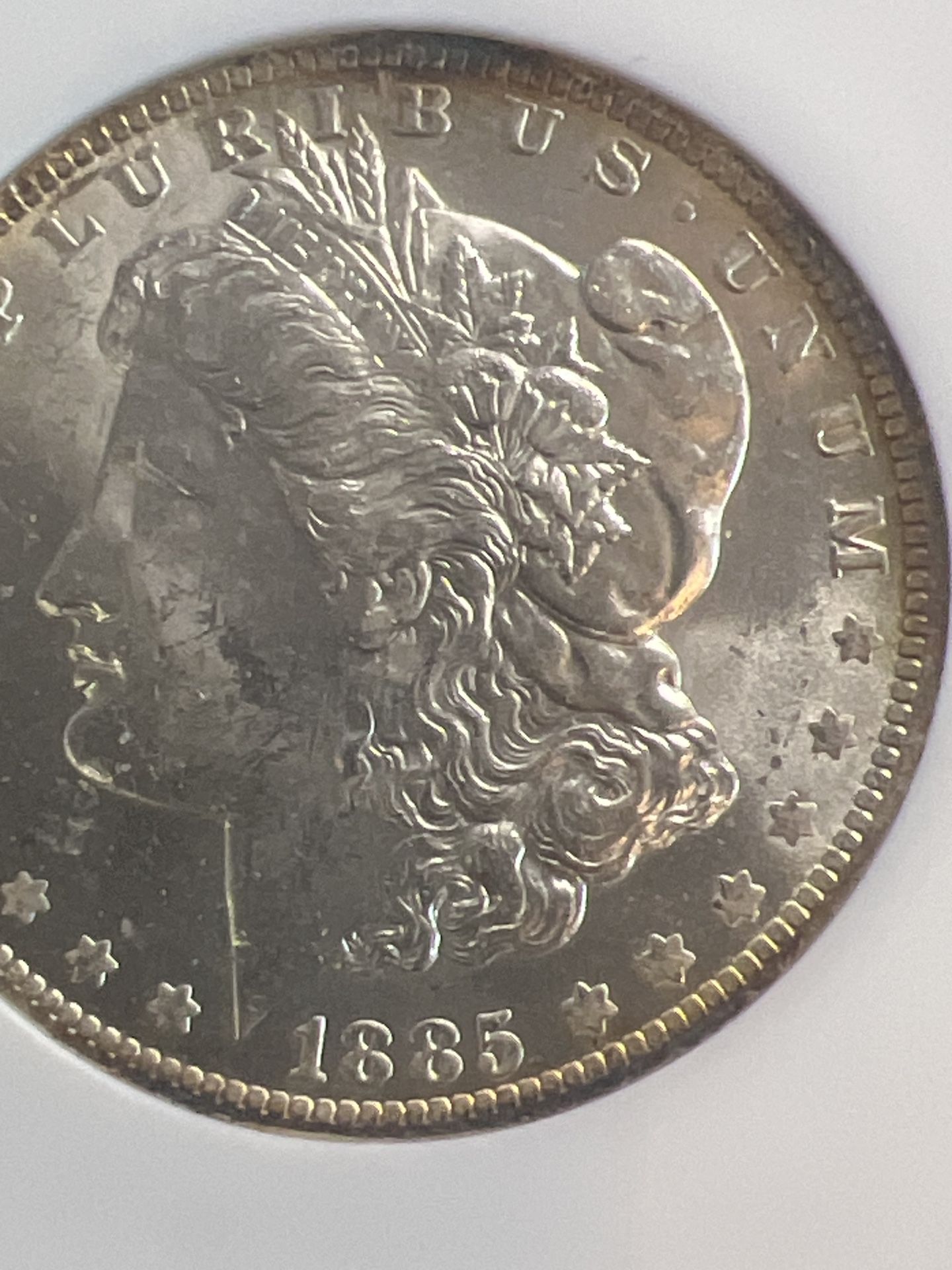 1885-o Morgan Silver Dollar 