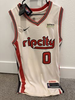 Portland Trailblazers Damien lillard Jersey Size 48