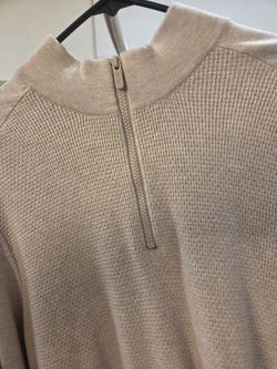 Men's FLX Commuter Quarter Zip Sweater Size Large