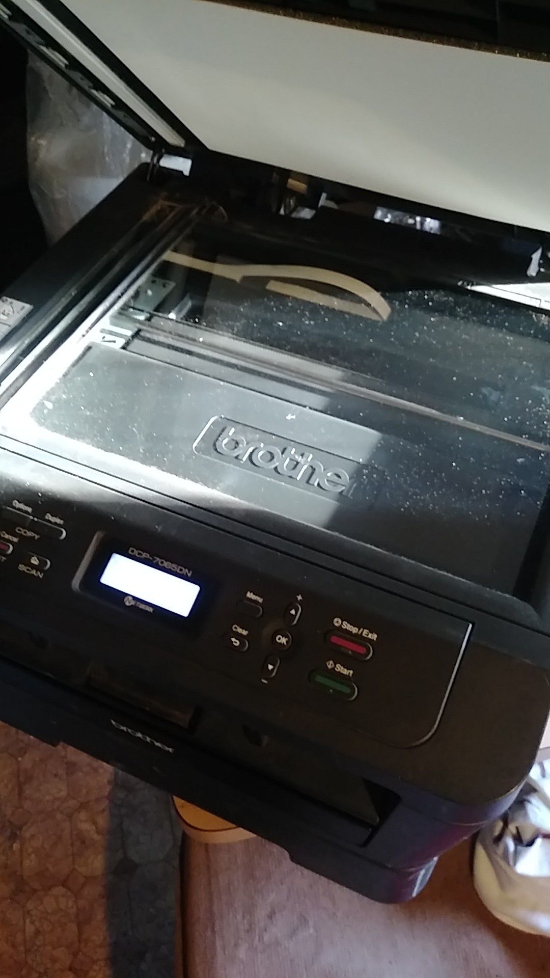 Brother laser copy/printer machine