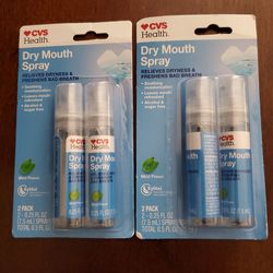 2 pack Dry Mouth Spray