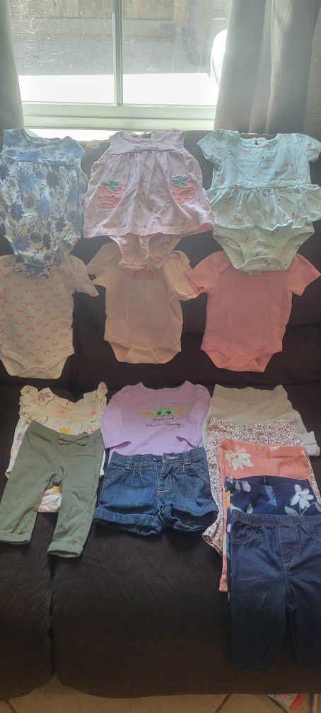 Baby Girl Cloths 3-6