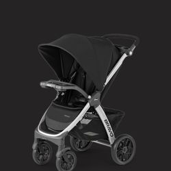 Chicco: Bravo Quick-Fold Black Stroller