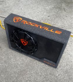 Rockville 12" Powered Car Subwoofer built in Amp