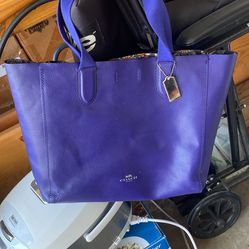 Coach Purple Bag
