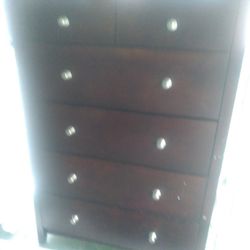 Tall Dresser Has A Paint Stain On Top And If You On The Edge Asking 60 Could Be Painted White Would Look Nice