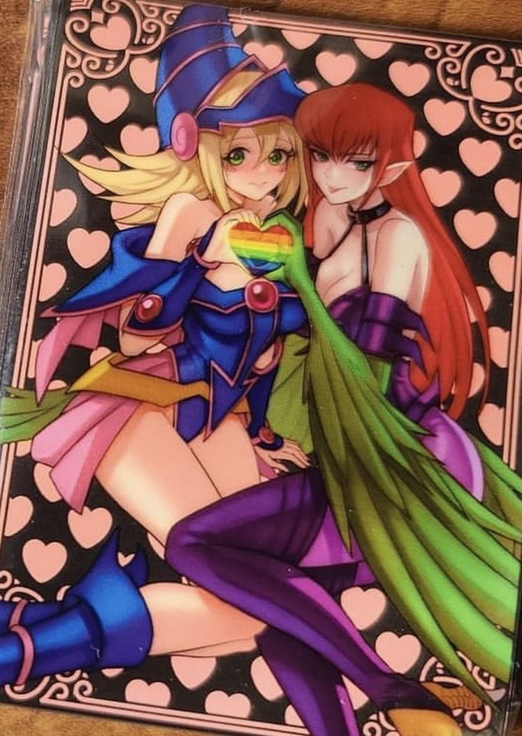 Yugioh Dark Magician Girl X Harpie lady Sleeves