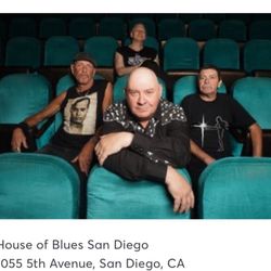 Stiff Little Fingers Tickets 5/25 House Of Blues SD