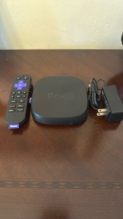 Roku Streaming Box with Remote and Power Adapter