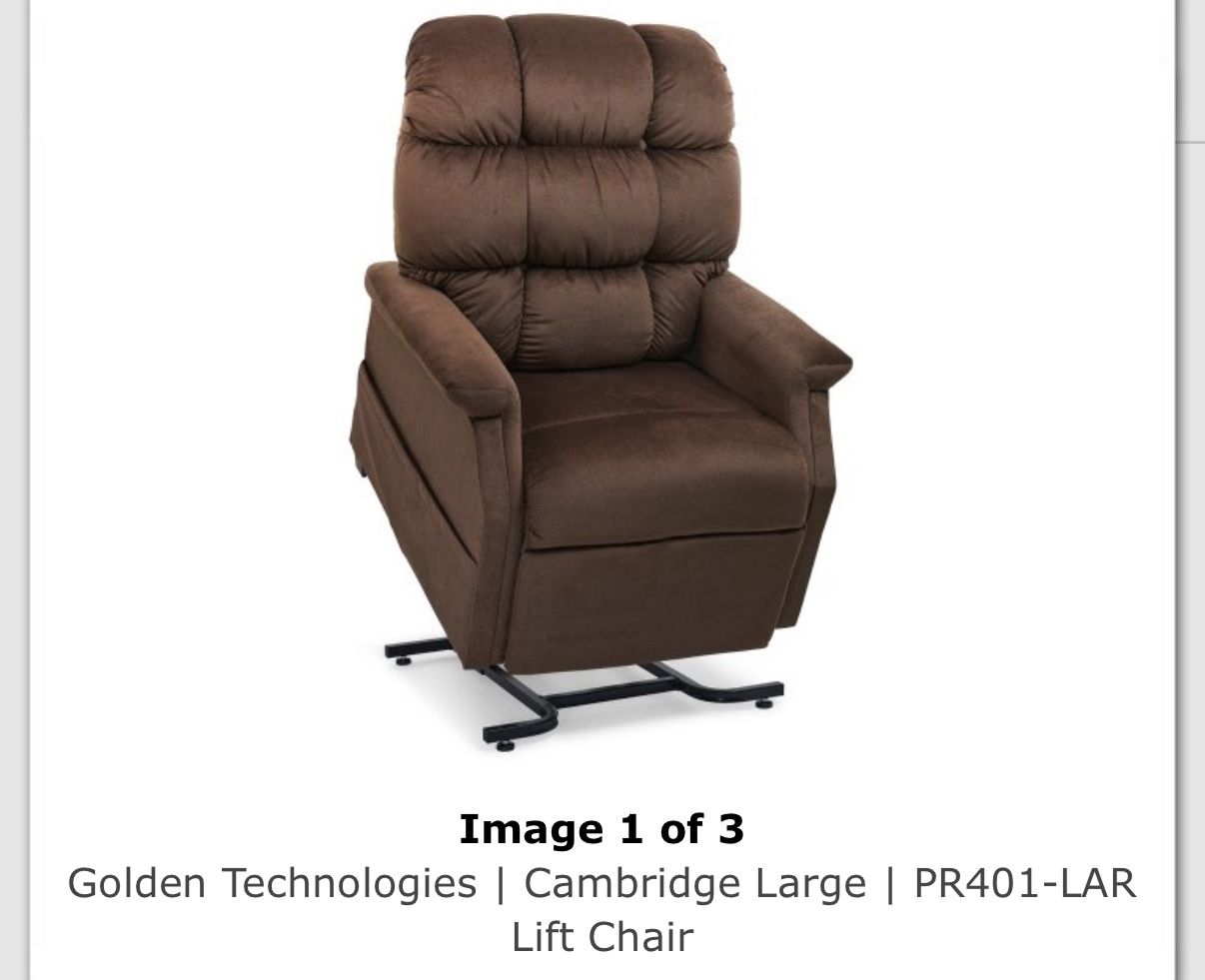 Golden Technologies Brown Lift Chair