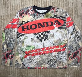 JT Racing x Honda Off Road Long Sleeve Shirt Motocross Sz M NWOT Official Gear