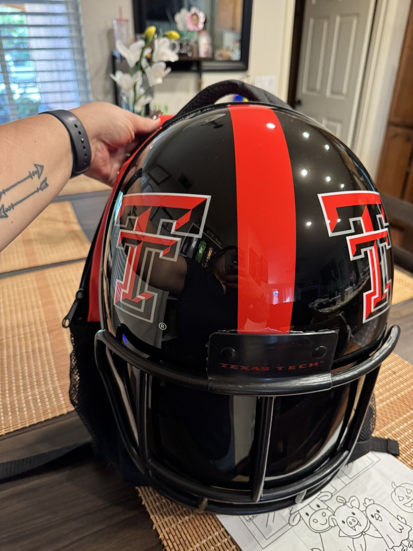 College Football Helmet Backpacks