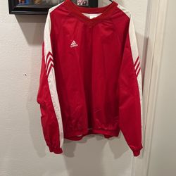 Adidas Pullover Windbreaker - Large