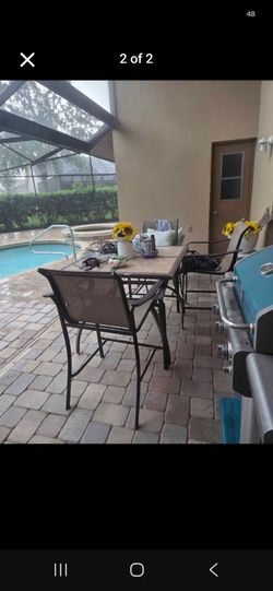 Patio set