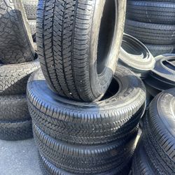 Set Of Four Used Tires Brand TOYO Size P245/65R17