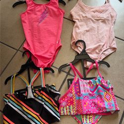 Little Girl Clothes Size 7 Bikini / Bathing Suit 
