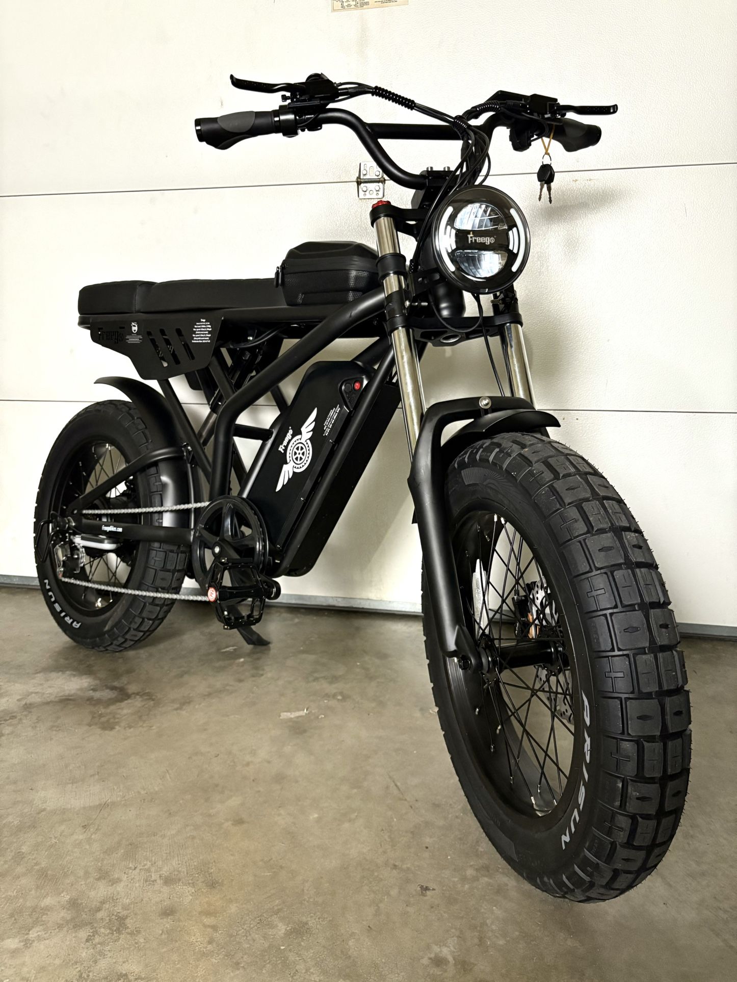 NEW FREEGO F2 PRO - Full Suspension Electric Bike