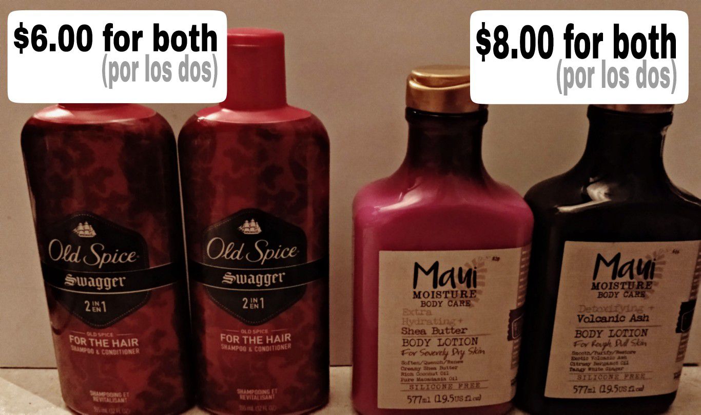 Old Spice & Maui Products