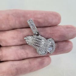 Silver Plated With Cubic Zirconia & Baguette